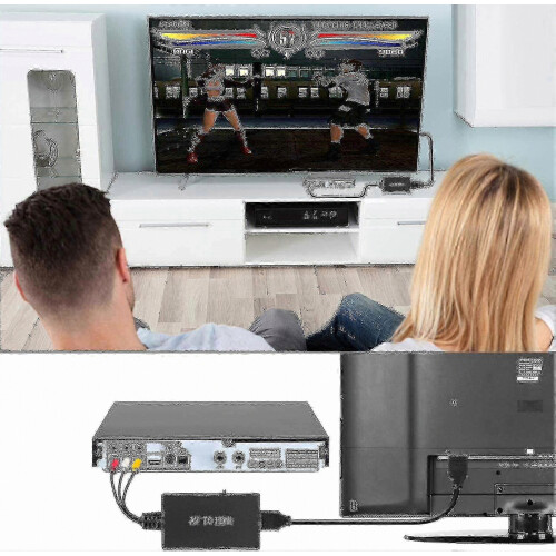 Convertitore da AV a HDMI per PS2 e videoregistratore 1080P 2