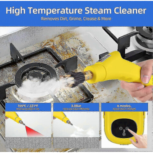 Ατμοκαθαριστής για το σπίτι 2500W υψηλής πίεσης 1100ml βαρέως τύπου 1