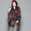 Φθινόπωρο Χειμώνας Hoodie Poncho Γεωμετρικό Σάλι Τυλίξτε το Κασκόλ Thciken γ 4