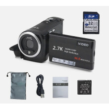 2.7K Video Camera Camcorder, 56MP Vlogging Camera with 16X Digital Zoom Digital Camera for Beginners Students