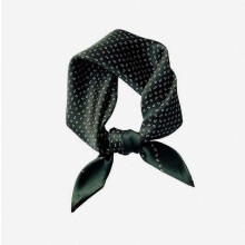 Silky Kerchief Neck Shawl Uniform Wrap Stewardess Scarf Suit Accessories for Lady