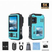 OHP FS02-5K Waterproof Digital Camera With Dual Screen 16 Digital Zoom Underwater Camera for Students