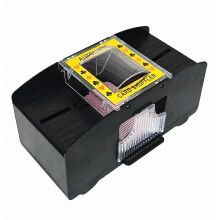 Automatic Card Shuffler for 2 Decks Playing Cards Battery Operated Electric Poker Shuffling Machine