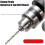90 Three Jaw Chuck Right Angle Drill Adapter Impact Corner Bend Extension Chuck Accessory for Power Tools 2