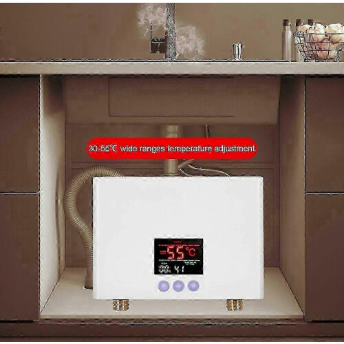 Ταχυθερμαντήρας νερού 3KW Μίνι ηλεκτρικός θερμοσίφωνας χωρίς δεξαμενή 1