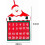 DIY Felt Advent Calendar Kit with 24 Pockets for Christmas Countdown Tree Decorations 4