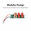 3.7V to 5000V Boost Transformer Module, High Voltage Generator Module, Electric Mosquito Swatter Boost Board 5