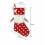 Holiday Decorations for Christmas with Patterned Stockings 4