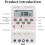 KG316T-III 220VAC 30A Digital Timer  KG316T Automatic Electronic Timer Programmable Relay 168 Hours  Control 7