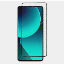 Compatibel met Xiaomi 13T/13T Pro telefoon: volledige schermbeschermer van gehard glas met zeefdruk en volledige lijmlaa