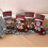 Christmas Stocking Set 4 Pieces Santa Boots Gift Bag 4
