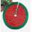 Decorative cover tree skirt for Christmas celebrations with foldable design 2