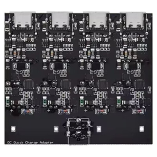 SCLS QC4.0 QC3.0 4 Way USB Type-C Mobile Phone Quick Charge Adapter 6-35V Step-Down Boost Module SW3518 2