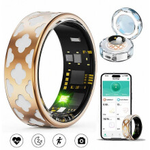Smart Ring Bluetooth Herzfrequenzmessung Blutsauerstoff Fernbedienung Kamera Multifunktions Smart Ring