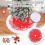 Holiday tree apron for Christmas tree protection 2