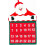 DIY Felt Advent Calendar Kit with 24 Pockets for Christmas Countdown Tree Decorations 1