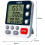 Digital Dual Kitchen Timer 3 Channels Count  Down Timer Cooking Timer Large Display Loud Volume Alarm 9