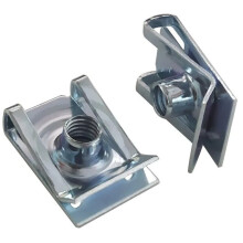 Set van 80 U-Clips en U-Moeren voor Auto'S, Maten M4, M5, M6 en M8, voor Dashboard, Deurpanelen en Interieur, Auto en Motorfiets