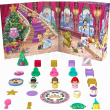 Christmas Advent Calendar 2025, 24Pcs/Set Princess Theme Toys Christmas Countdown Calendars Ornaments for Kids Girls