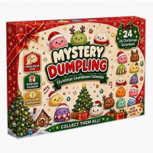 Christmas Squishy Advents Calendar 2026 24 Days Surprises Squishies Toys Box Holiday Christmas Gift for Kids