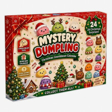 Christmas Squishy Advents Calendar 2026 24 Days Surprises Squishies Toys Box Holiday Christmas Gift for Kids