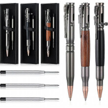 3 Sets Pens for Collector Lover with Box and Black Ink Refills Christmas Thanksgiving Par