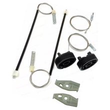 Reparatieset voor Raammechanisme voor 206 CC Achter en Rechts Cabriolet 2000-2008