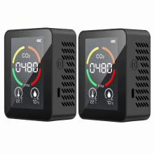 Stück Luftqualitätssensor, CO₂-Detektor mit fortschrittlichem NDIR-Sensor, Echtzeitüberwachung für Zuhause, Büro, Reisen