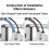 Low-Resistance Star-Shaped PTFE Tube Smooth Flow High Temperature Resistance for Bambu   3D Printer 2m 6