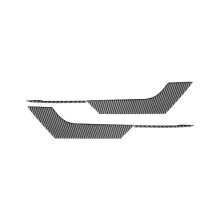 Carbon Fiber Car Door Anti-Kick Panel Decorative Sticker for F-Type 2013-2022 Car Interior Accessories