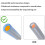 Low-Resistance Star-Shaped PTFE Tube Smooth Flow High Temperature Resistance for Bambu   3D Printer 2m 3
