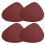 (Red Wine) Waterdrops Shape Non-Slip Table Mats Heat Insulation Table Mats For Tea Table 1