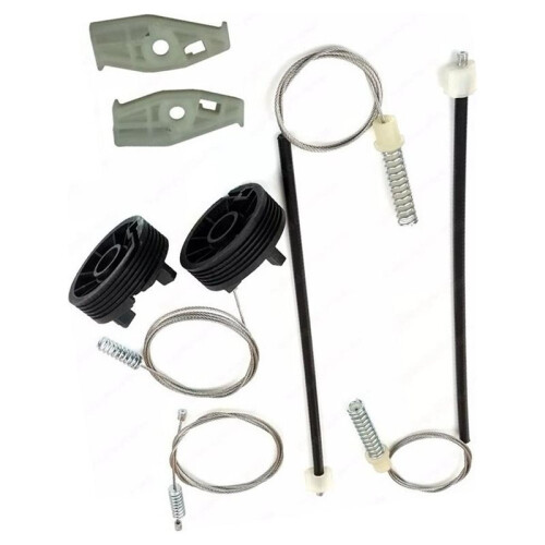 Window Regulator Repair Kit for  206 CC REAR LEFT RIGHT Convertible Cabrio 2000-2008 2