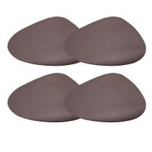 (Coffee) Waterdrops Shape Non-Slip Table Mats Heat Insulation Table Mats For Tea Table