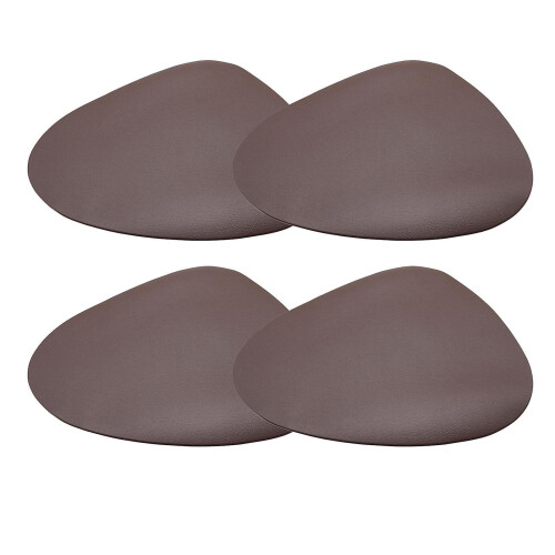 (Coffee) Waterdrops Shape Non-Slip Table Mats Heat Insulation Table Mats For Tea Table