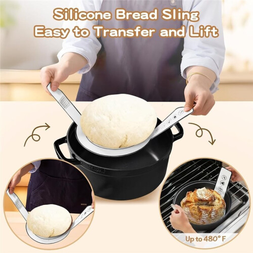 1set/21-Piece Sourdough Fermentation Set with Fermentation Basket and Bread Baking Accessories
