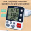Digital Dual Kitchen Timer 3 Channels Count  Down Timer Cooking Timer Large Display Loud Volume Alarm 4