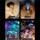 USB Starrys Projector Night Light Adjustable Brightness  Star Projector Night Light for Car Bedroom 24 Films 7