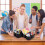 6 Pack Classroom Caddy with Handle, 3 Compartments Plastic Storage Caddy Organizer for School, Home and Office 2