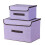 Fabric Clothes Storage Bins with Lid Multipurpose Dustproof Clothes Storage Case 1