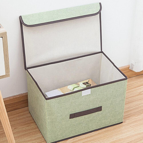 Fabric Clothes Storage Bins with Lid Multipurpose Dustproof Clothes Storage Case 1