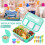 16-Piece Plastic Lunch Box Set Large Capacity Food Storage Box Kitchen Supplies 3