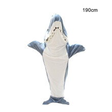 (210cm) Shark Blanket Hoodie Adult - Shark Onesie Adult Wearable Blanket - Shark Blanket Super Soft Cozy Flannel Hoodie Shark Sl