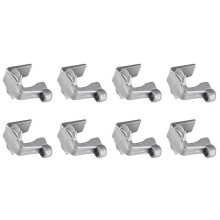 Boat Bumper Clips, Pontoon Boat Fenders Clips for Docking, Pontoon Boat Square Rail Fenders Hangers Adjusters Clips