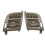 1Pair 2118301154 2118300654 Dashboard AC Vent Grille Cover Panel for   E Class W211 E200 E230 E280 03-08 1