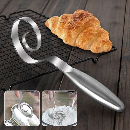 Ergonomic hand mixer for effortless baking Effortless Non-Stick Dough Mixing. Quick Meal Preps 1