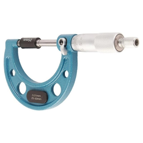 Outside Micrometer 25-50mm Outer Diameter Micrometer Thread Scale Micrometer Accuracy Micro-Meter for Measurement 1