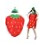 Costume Set Hilarious Red Fruit Cosplay Outfit with Headpiece, Soft 3