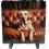 Yellow Labrador Standing Plaque on Slate by Hut Worx 1