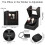 Automatic Double Watch Winder Display Box Rotator Watches Display Case Organizer 4